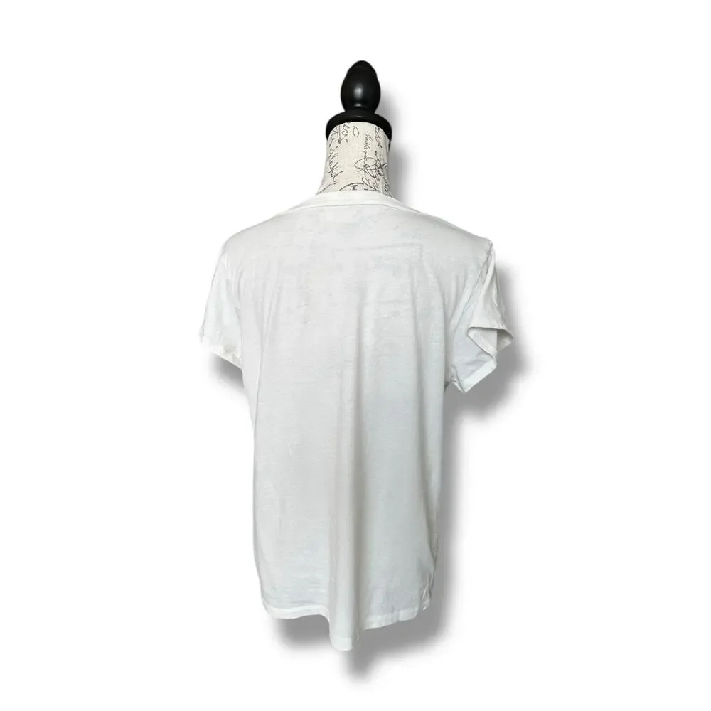 Madewell Graphic T-shirt Hotel Magique Sunshine State of Mind Size Large Cream - Picture 3 of 6